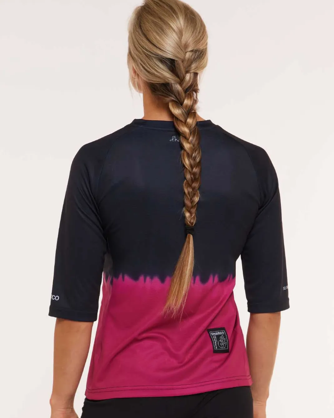 Womens 3/4 Sleeve Jersey | Cherry Dip