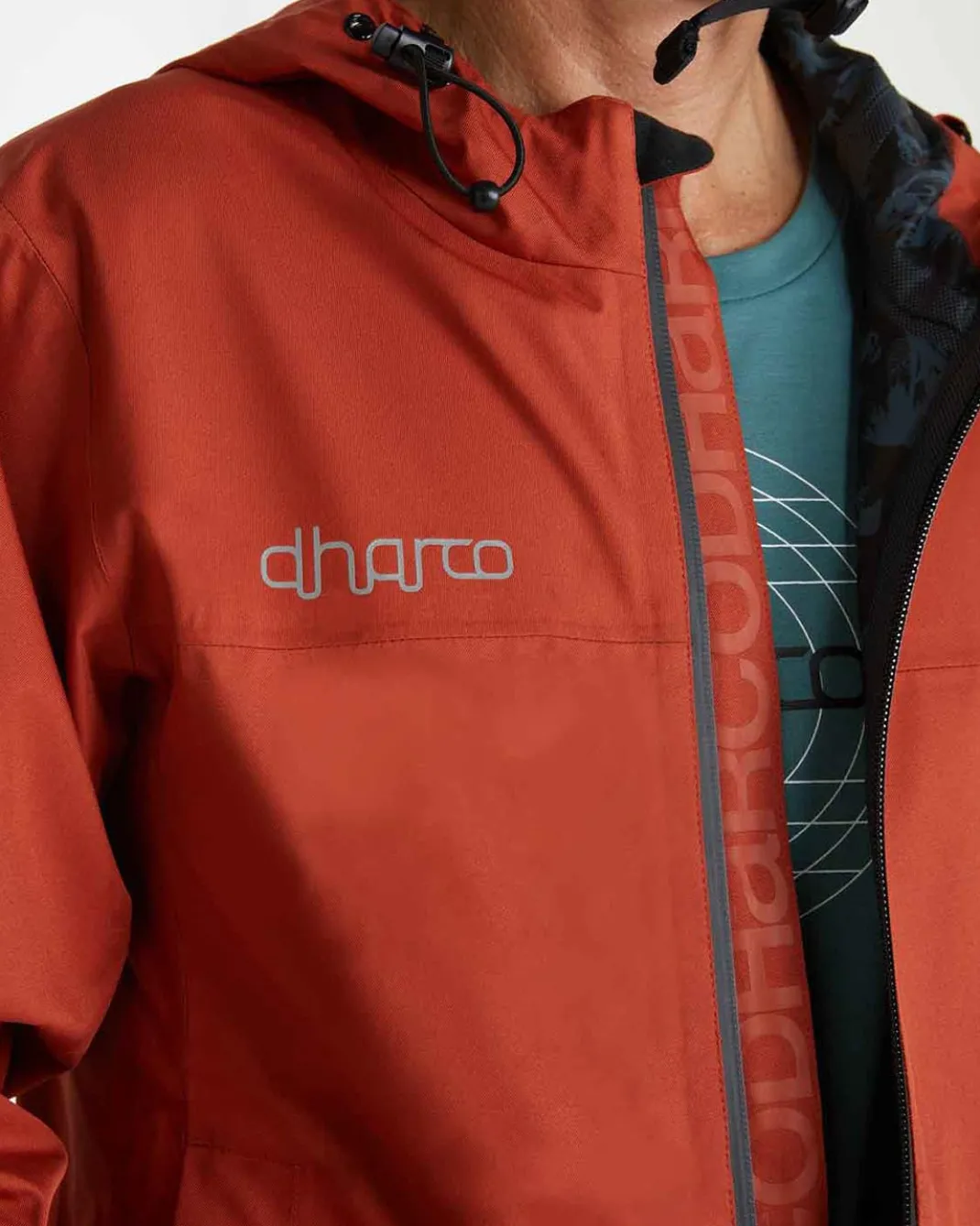 Womens Rain Jacket | Clay