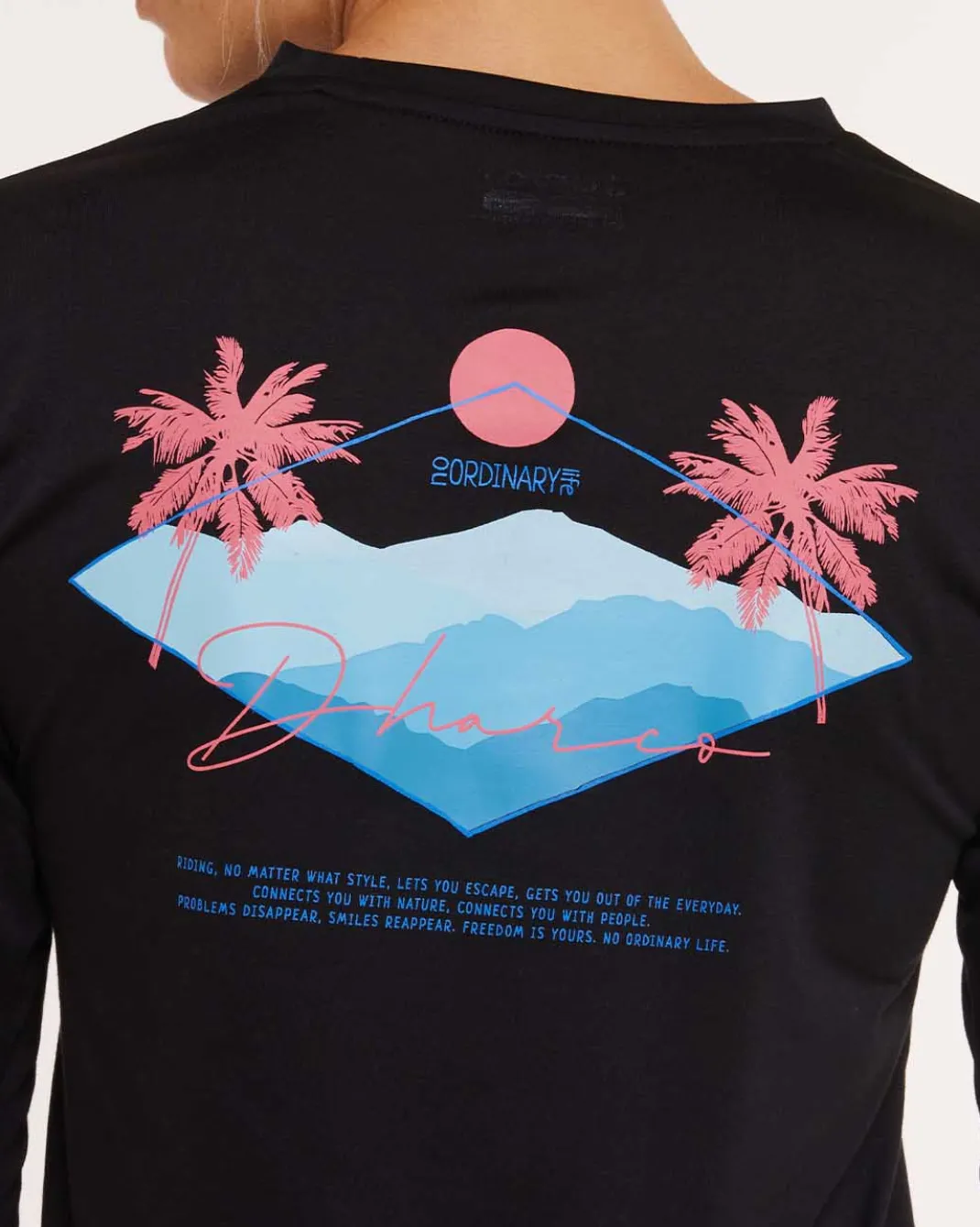 Womens Long Sleeve Tech Tee | Stealth